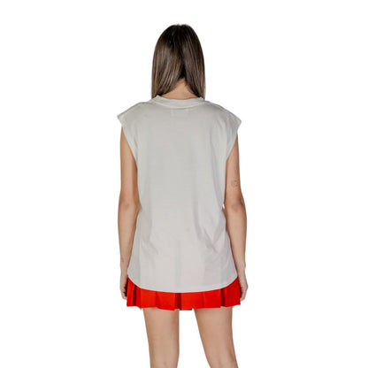 Cream Cotton Tank Tops