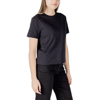 Black Cotton T-Shirt