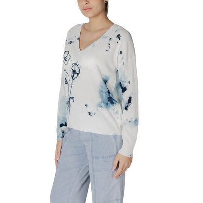 White Viscose Sweatshirt
