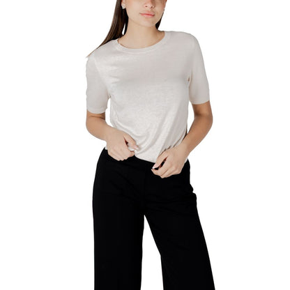 Beige Viscose Sportswear