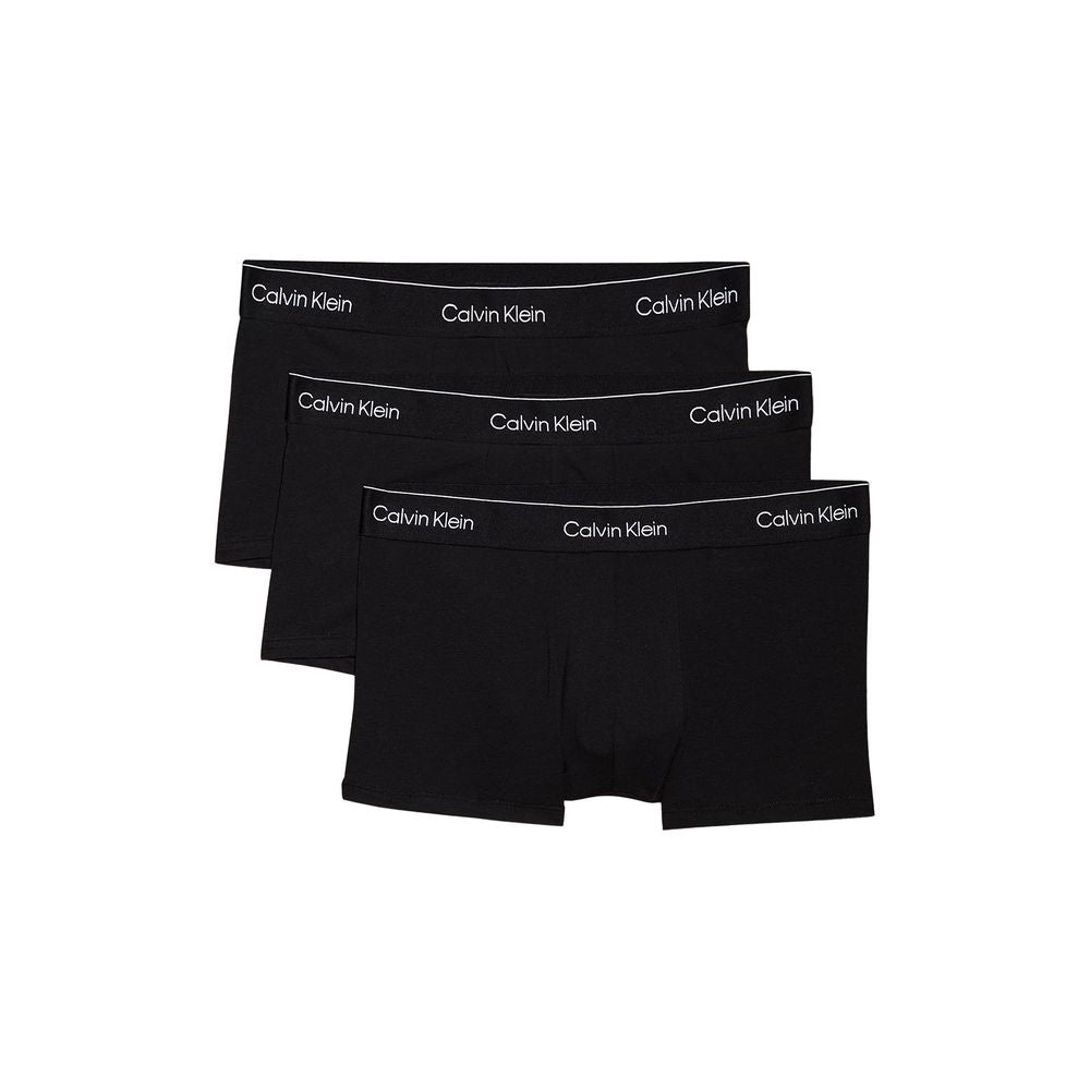 Black Cotton Boxers