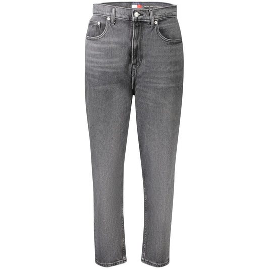 Black Cotton Jeans Denim