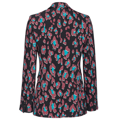 Black Polyester Women's Blazer