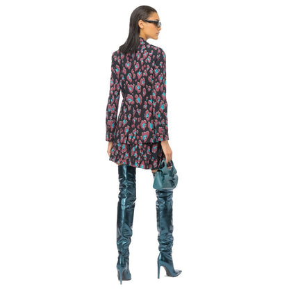 Black Polyester Women's Blazer