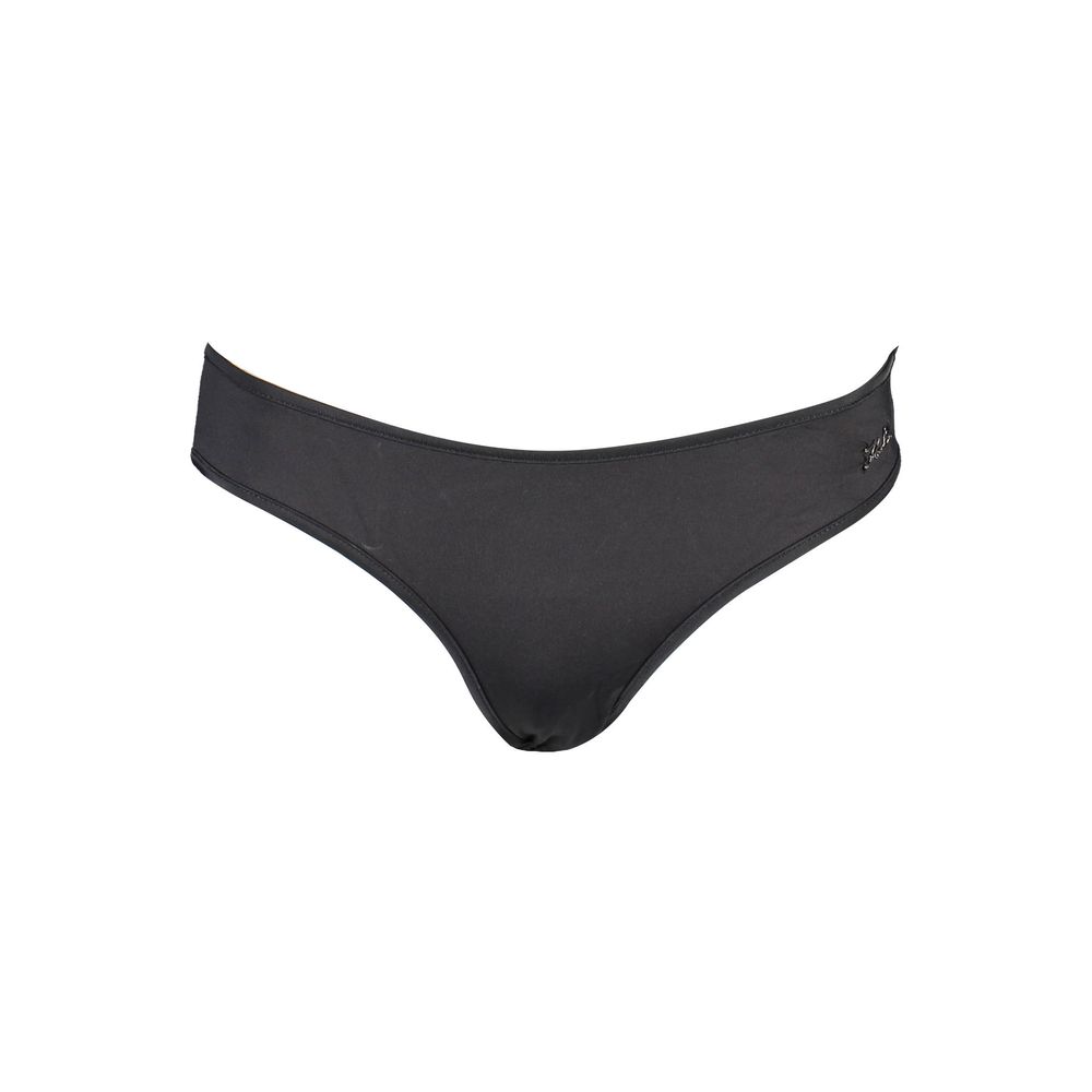 Black Elastane Swimwear