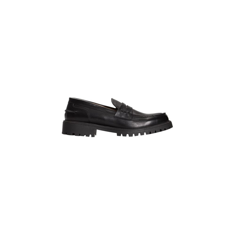 Black Calfskin Loafer