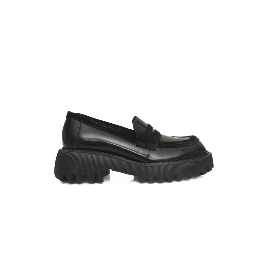 Black Calfskin Loafer