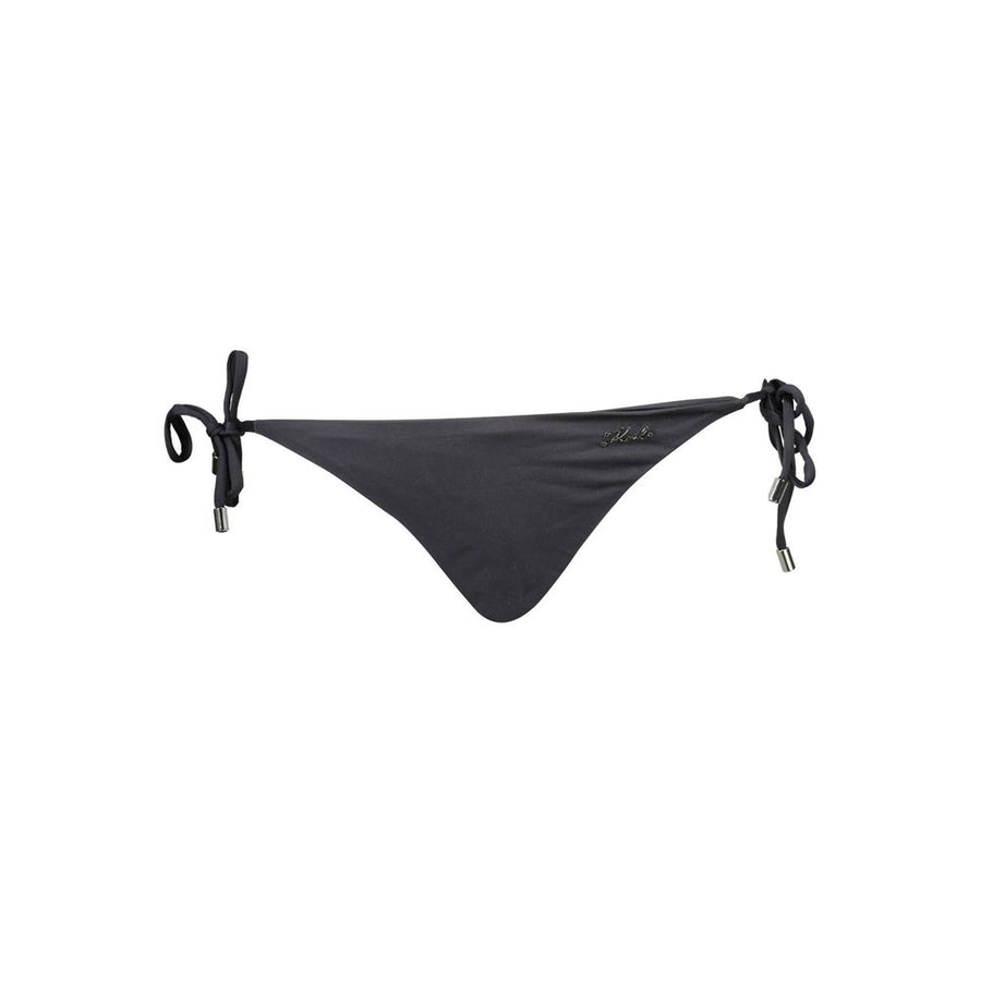 Black Elastane Swimwear