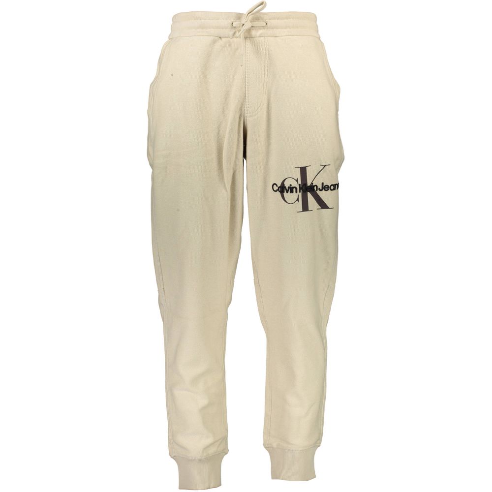 Beige Cotton Pant