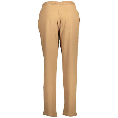 Brown Cotton Pant
