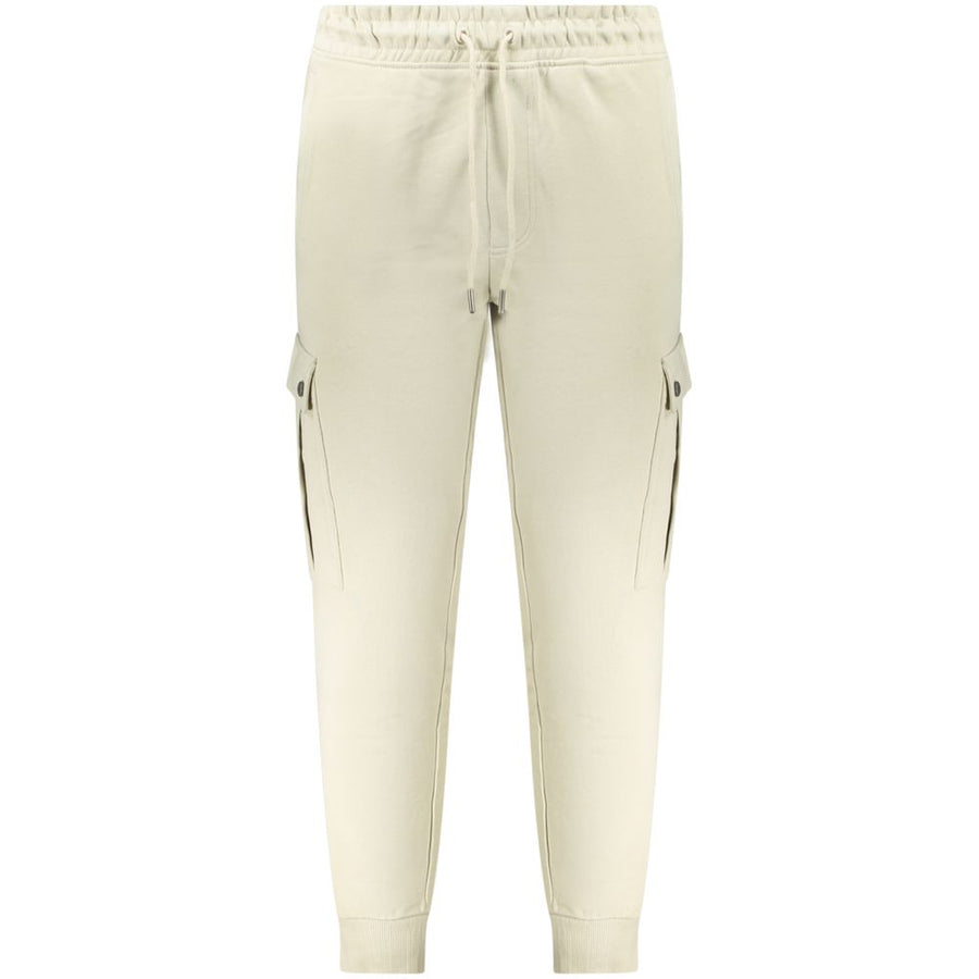 Beige Cotton Pant