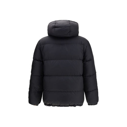 Black Polyester Coat
