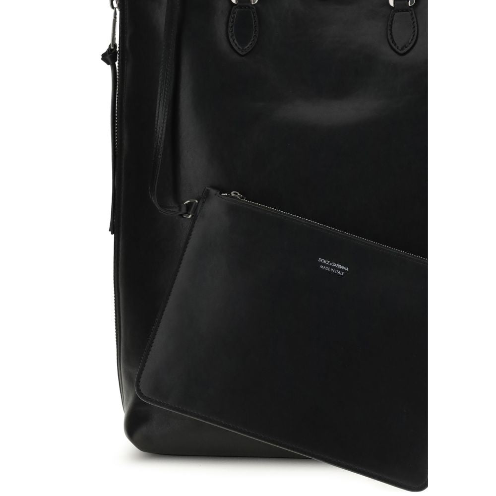 Black Calf Leather Bos Taurus Shoulder Bag