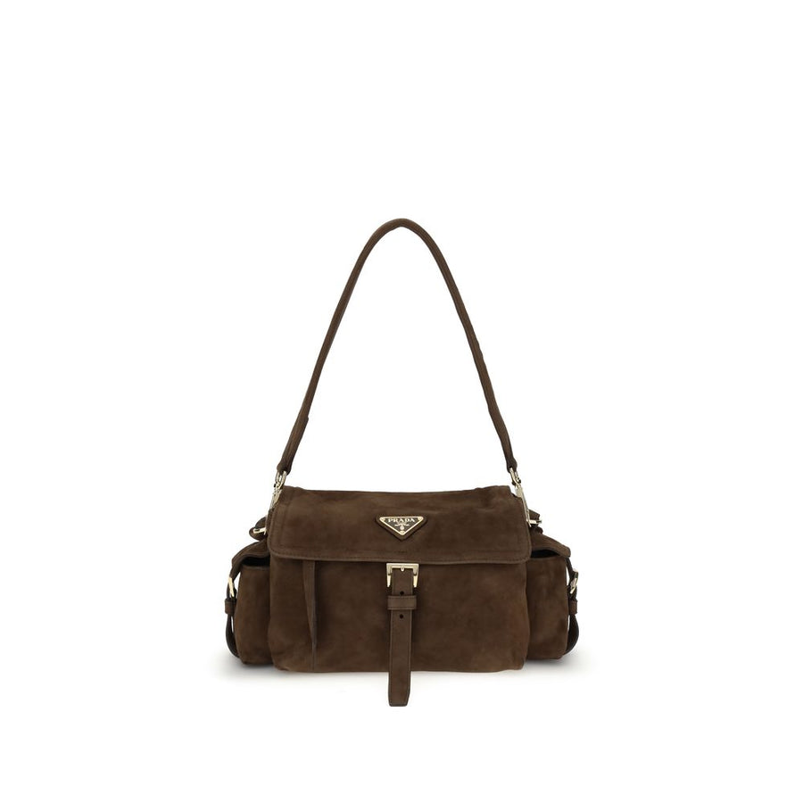 Explore medium Suede Shoulder Bag