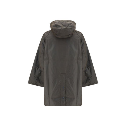 Brown Cotton Trench Coat