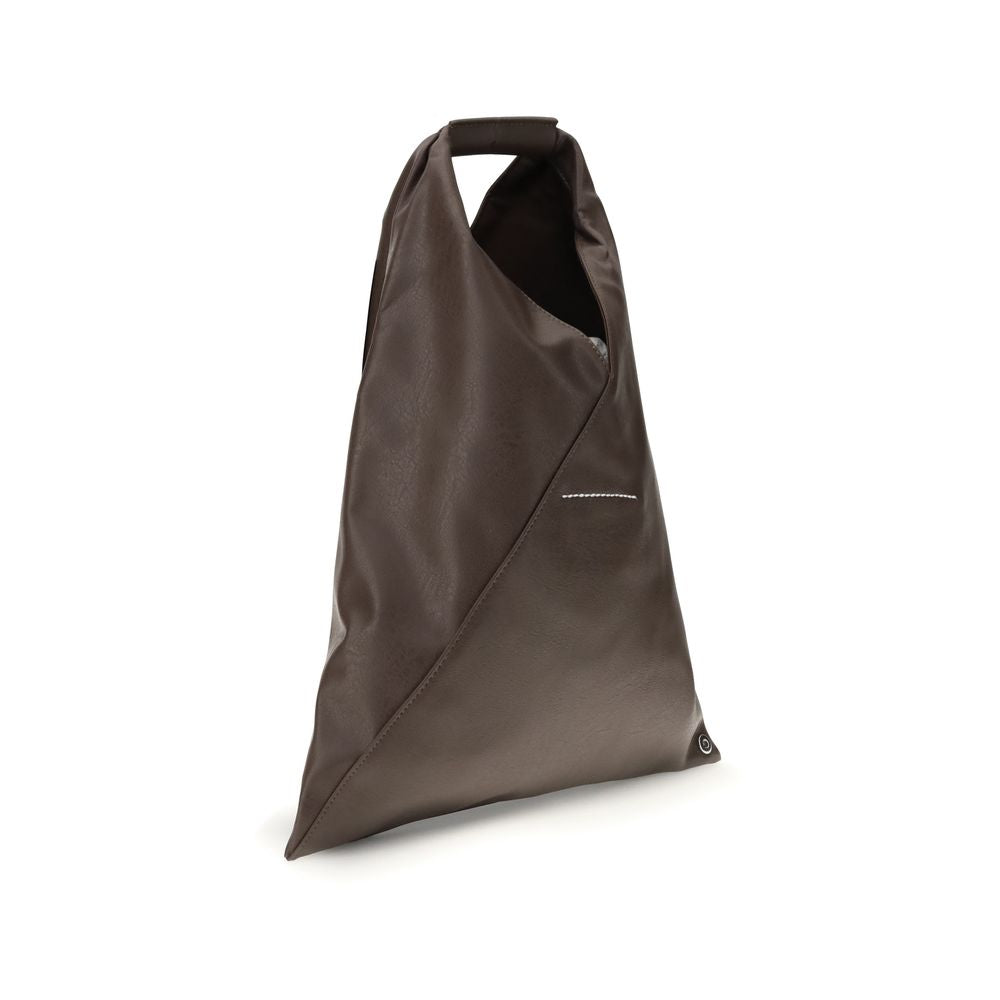 Brown Polyethylene Handbag