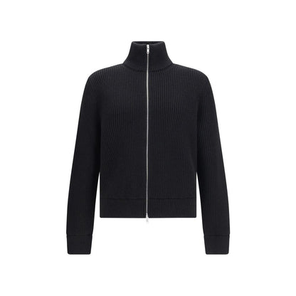 Black Cotton Cardigan