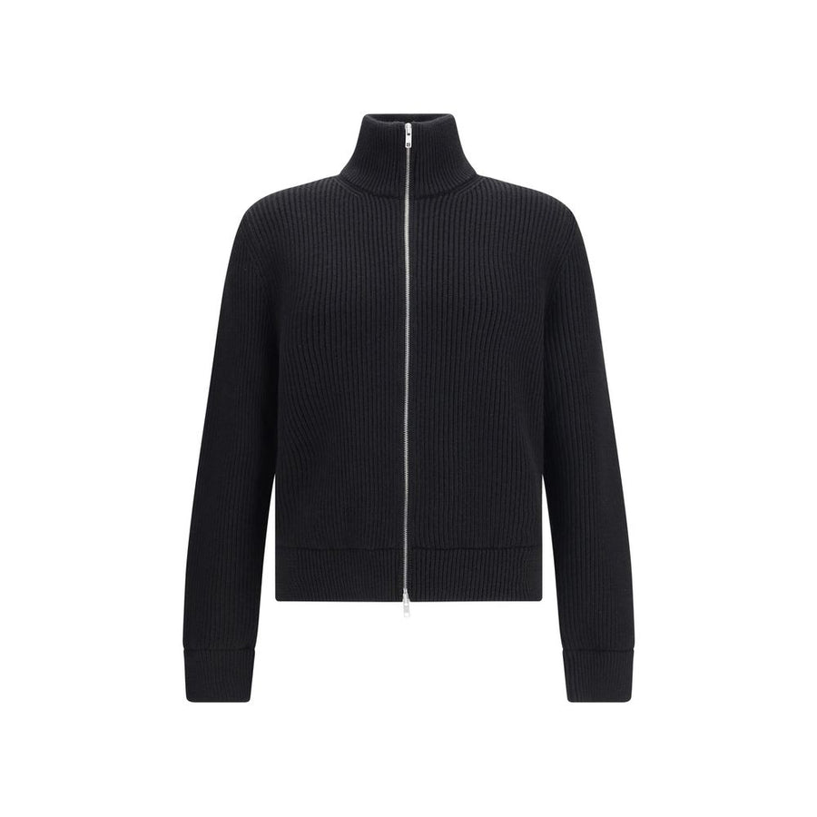 Black Cotton Cardigan