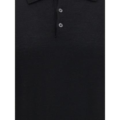 Black Wool Sweatshirt