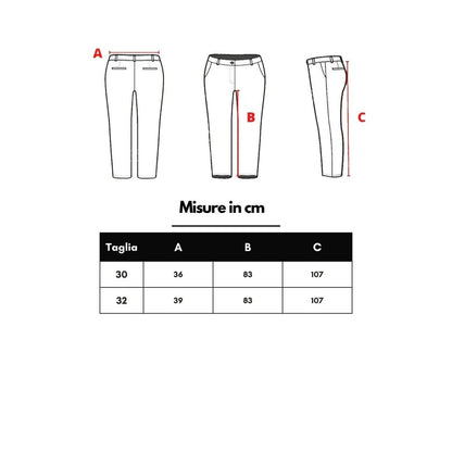 Blue Cotton Skinny Jean