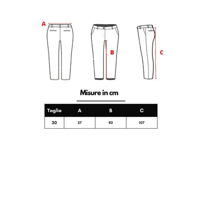 Blue Cotton Skinny Jean
