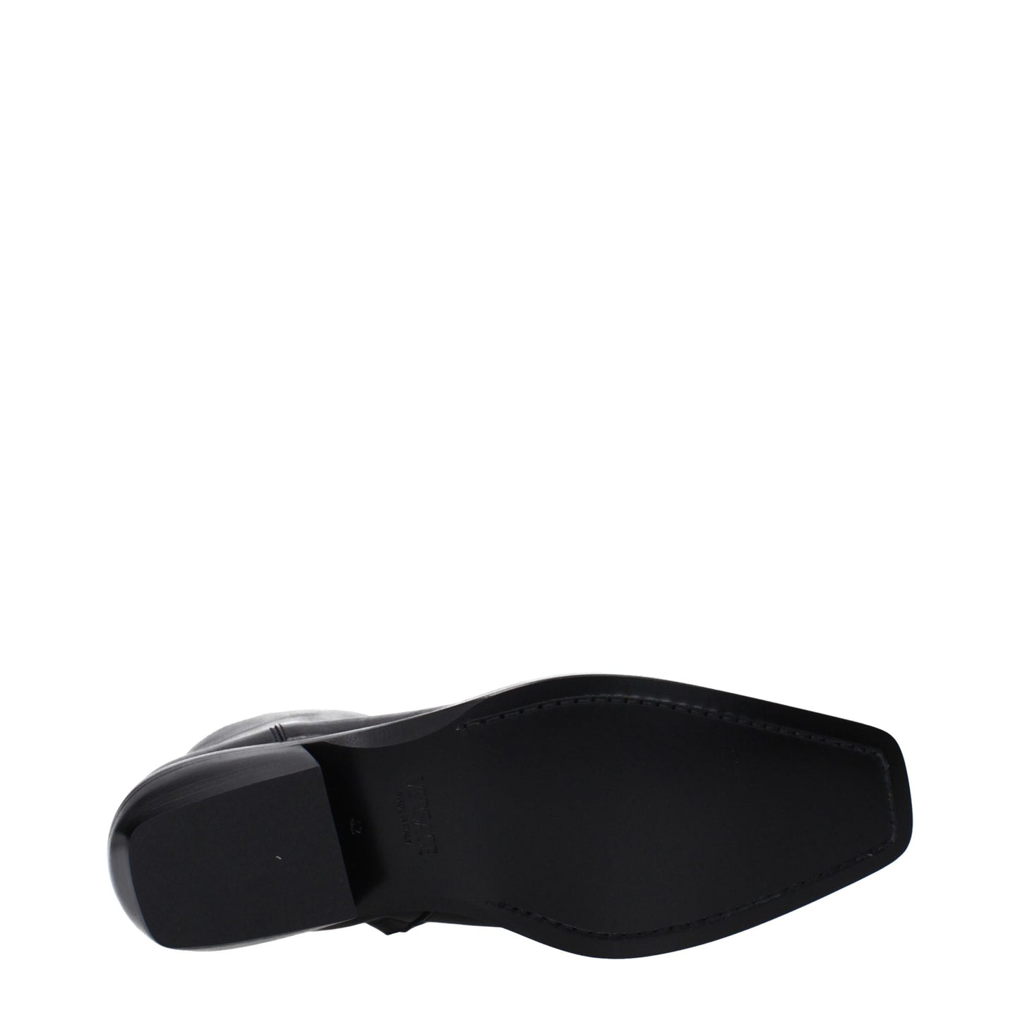Black Leather Ankle Boots
