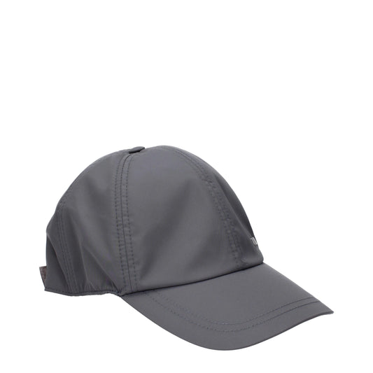 Gray Polyester Caps (Baseball Hat)