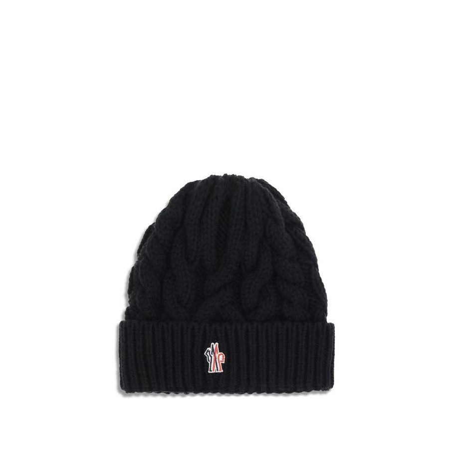 Black Fleece Wool Beanie