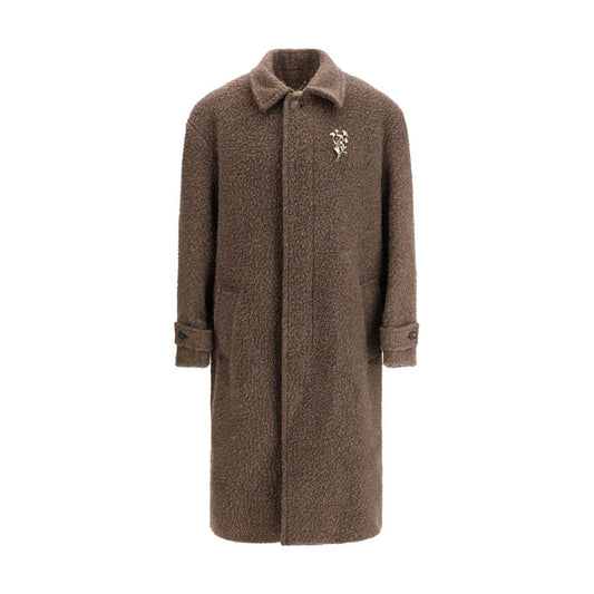 Brown Viscose Coat