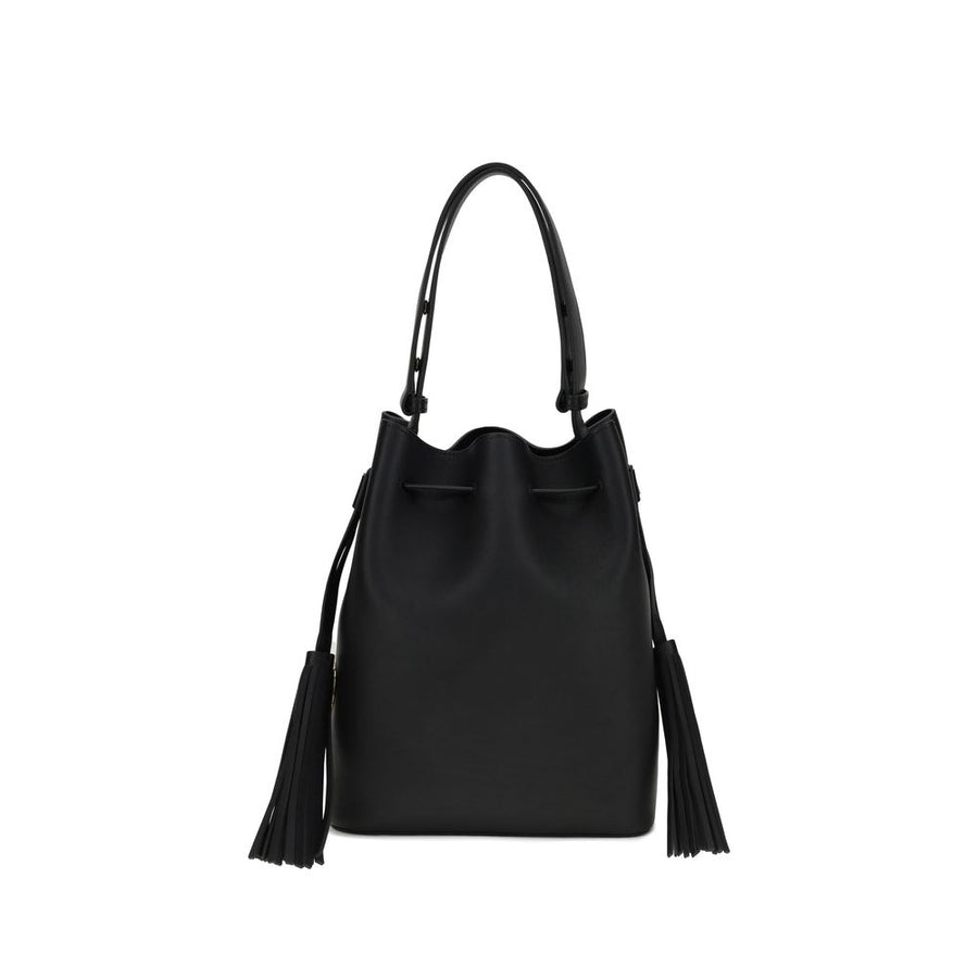 Black Calf Leather Bos Taurus Shoulder Bag
