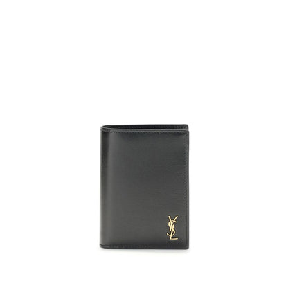 Black Calf Leather Bos Taurus Wallet