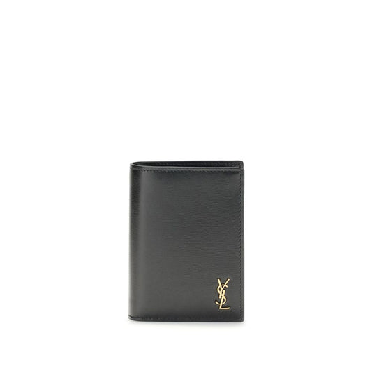 Black Calf Leather Bos Taurus Wallet