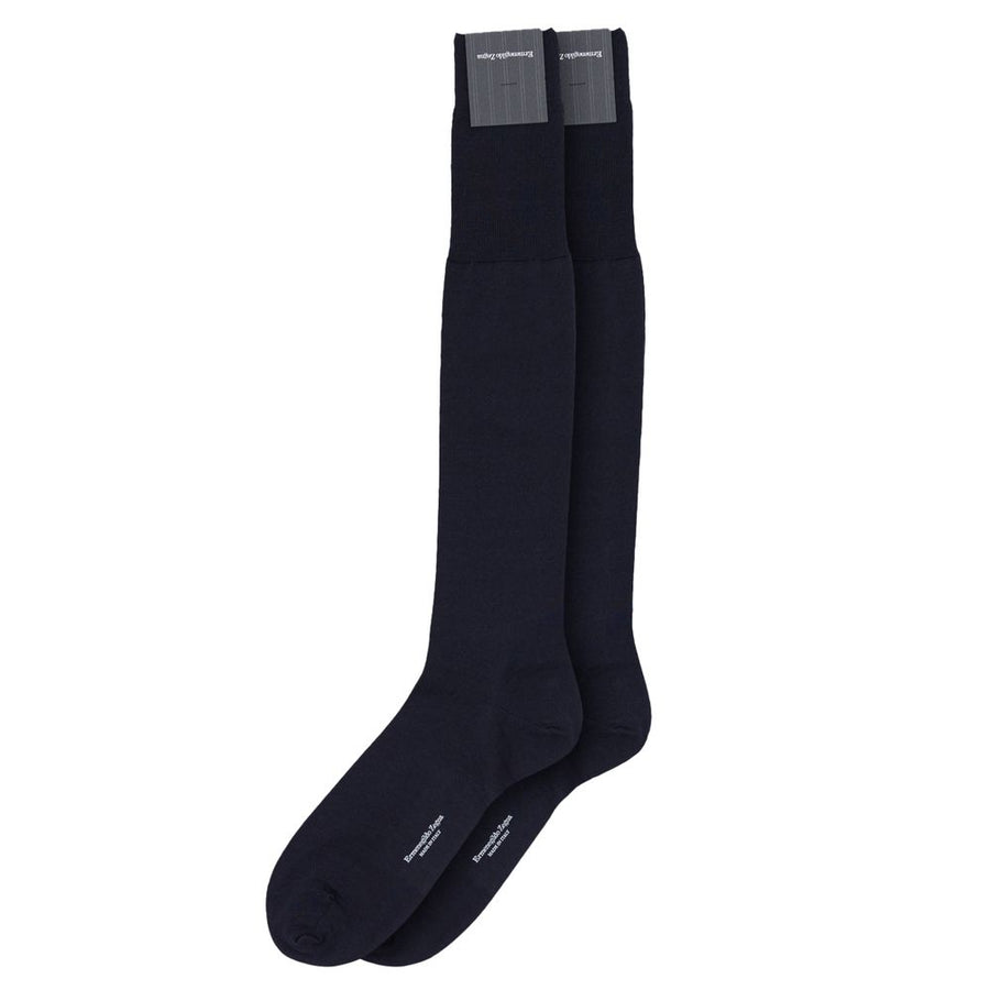 Blue Wool Socks