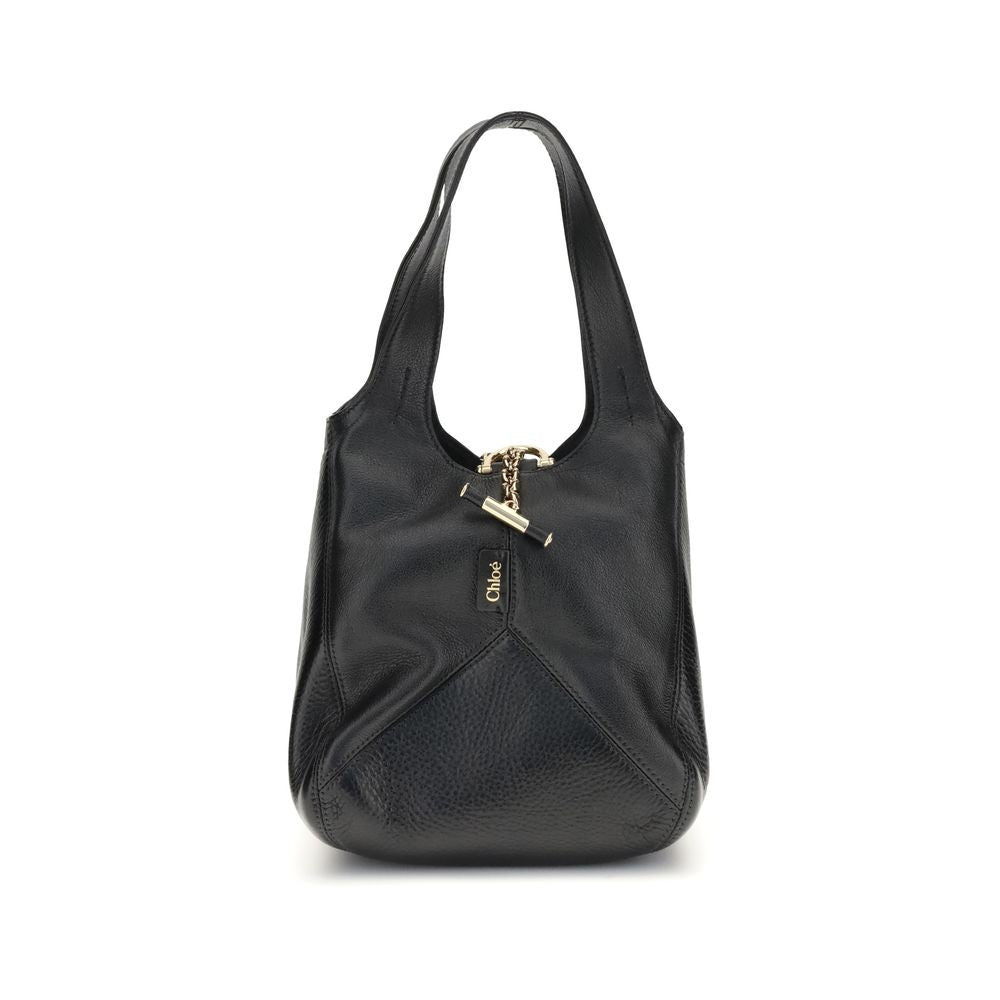 Black Buffalo Leather Shoulder Bag