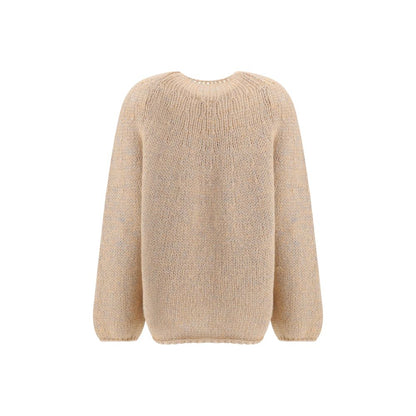 perforated rib-knit pattern Sweater