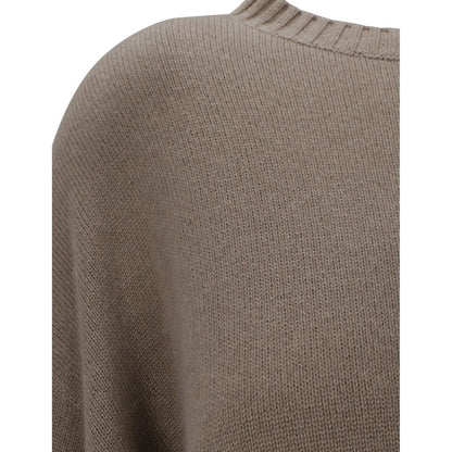 Beige Cashmere Cashmere Sweater