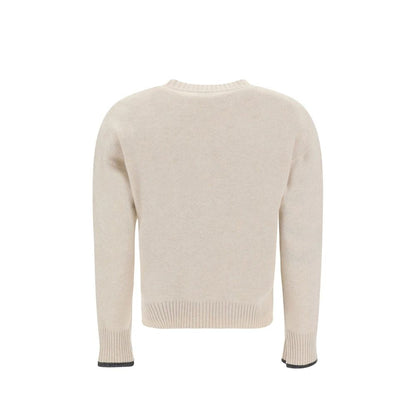 Beige Cashmere Cashmere Sweater