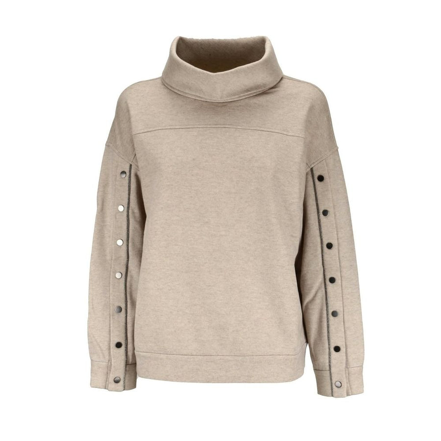 Beige Cashmere Sweatshirt