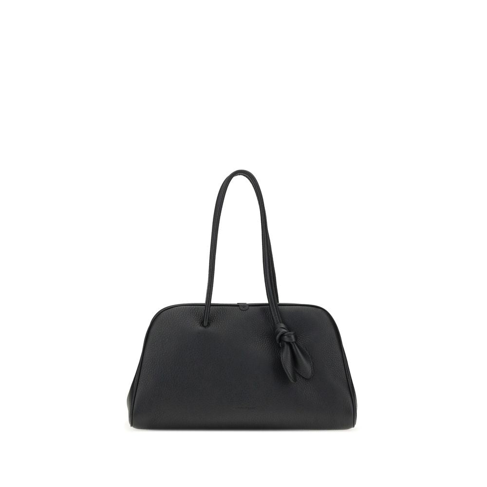 Black Calf Leather Bos Taurus Handbag