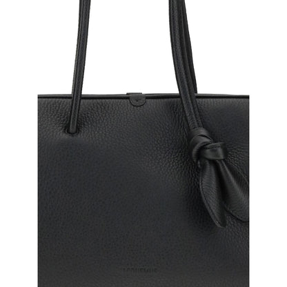 Black Calf Leather Bos Taurus Handbag