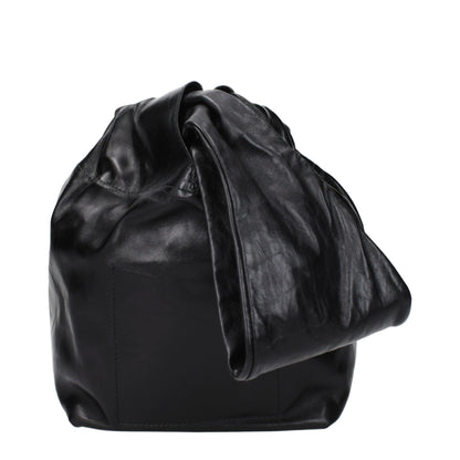 Black Leather Handbag