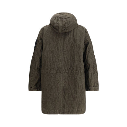 Green Cotton Coat