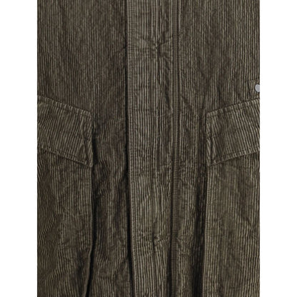 Green Cotton Coat