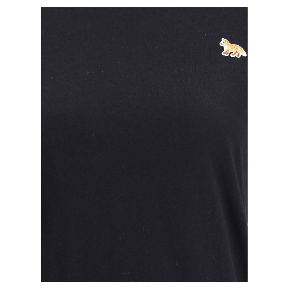 Black Cotton T-Shirt