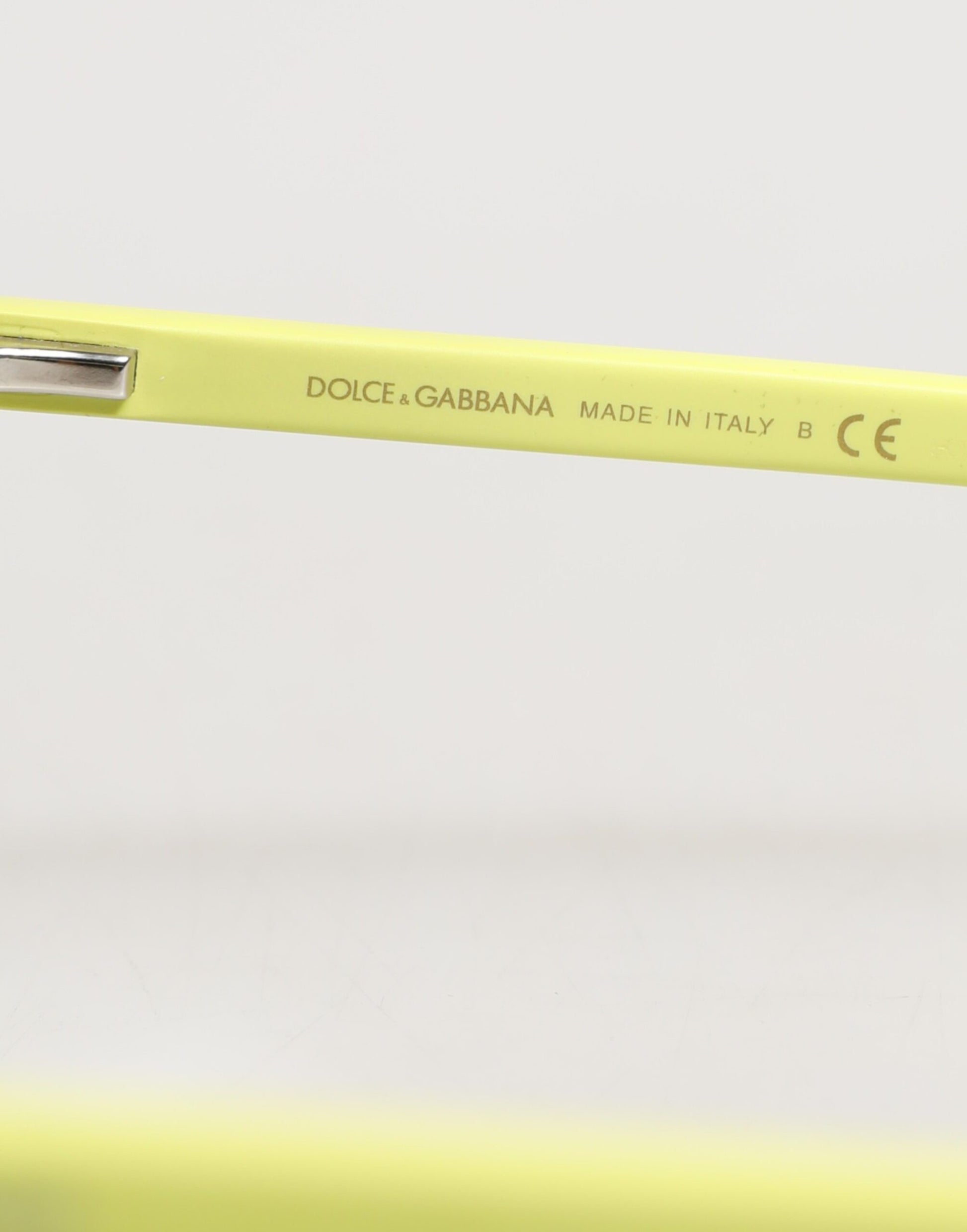 DG4324 Yellow Framed Mirrored Lenses Eyewear Sunglasses