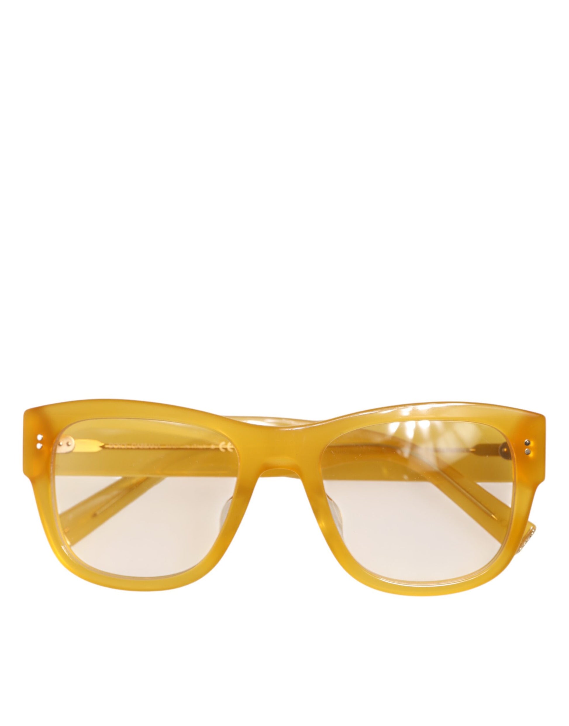 Yellow Acetate Eccentric Sartorial Sunglasses