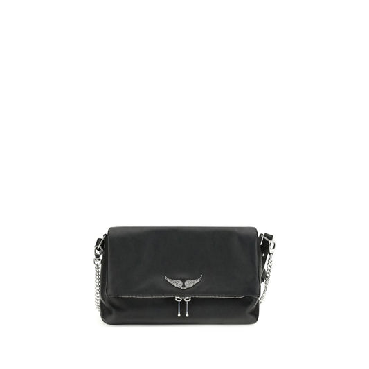 Black Calf Leather Bos Taurus Shoulder Bag