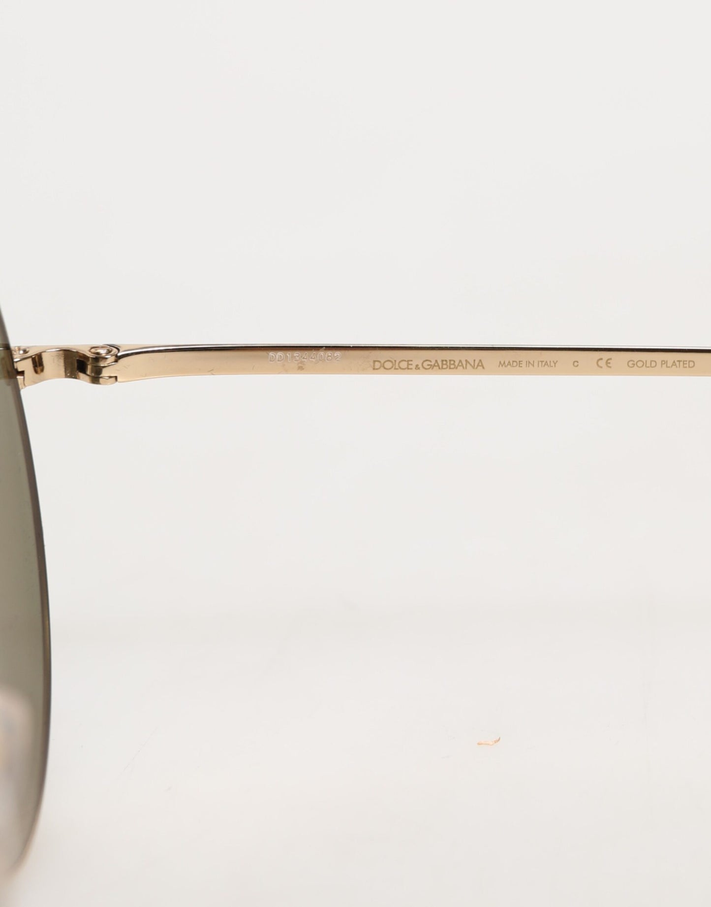 Gold Metal Round Shades Eyewear Sunglasses