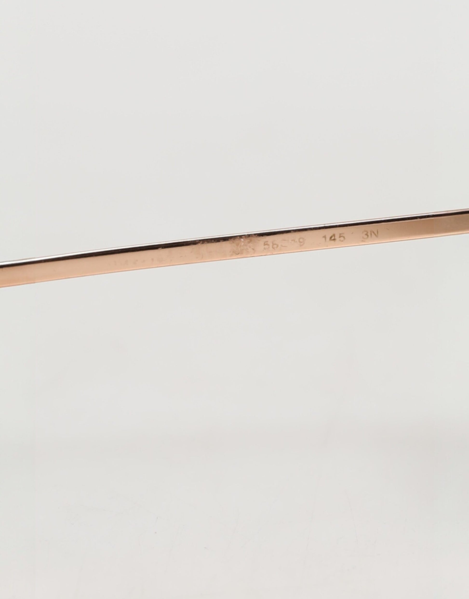 Rose Gold Plated Round Lenses Shades Eyewear Sunglasses