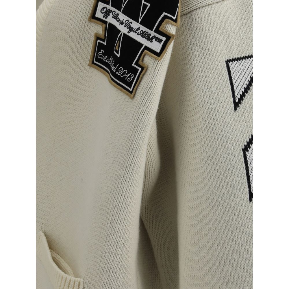 Cream Cotton Cardigan
